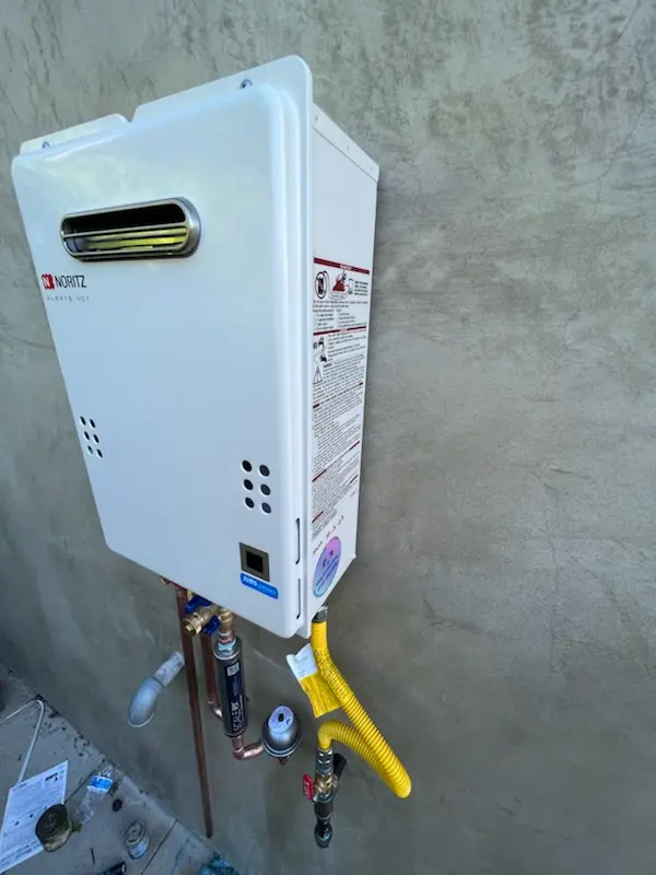 Tankless water heater installation for Kyle homes
